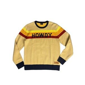 Howdy Locale Million Dollar Cowboy Bar Men’s Womens Sweater Top Adult Sz L